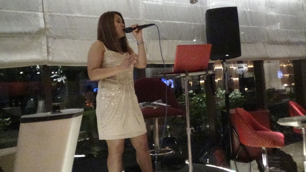 female karaoke singers