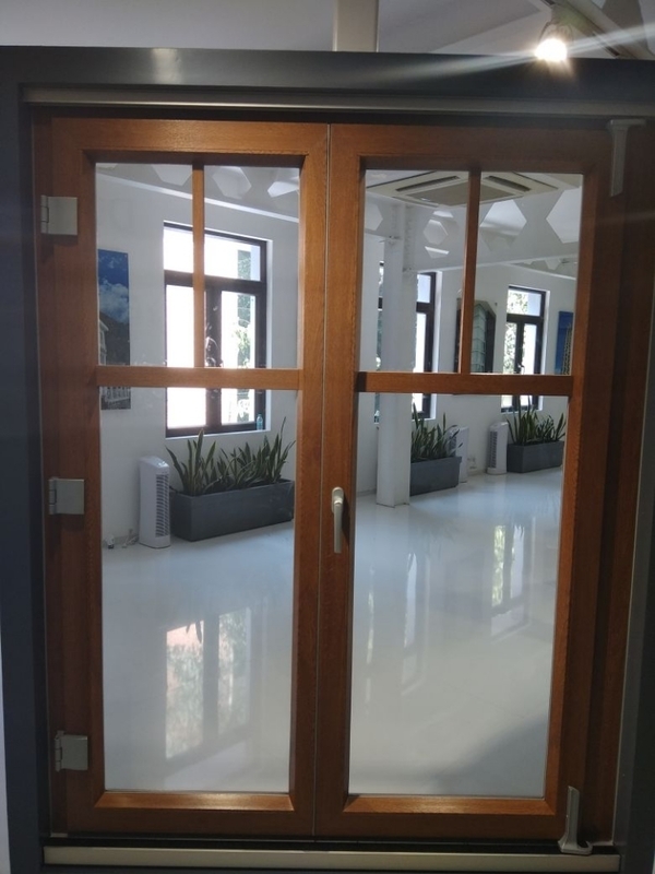 uPVC Windows with wood finish...Touch Wood. S M Fabrications