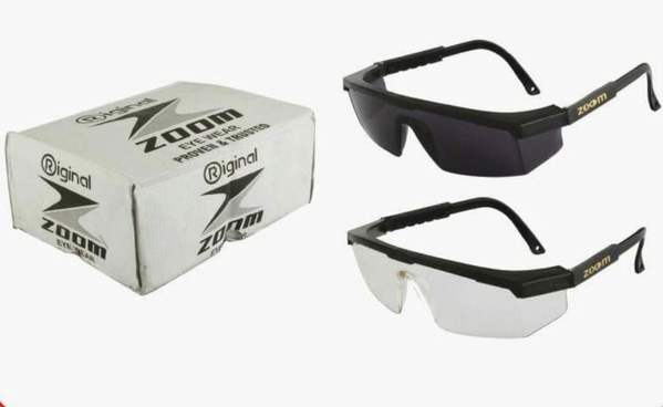  Safety Goggles in Clear & Gre