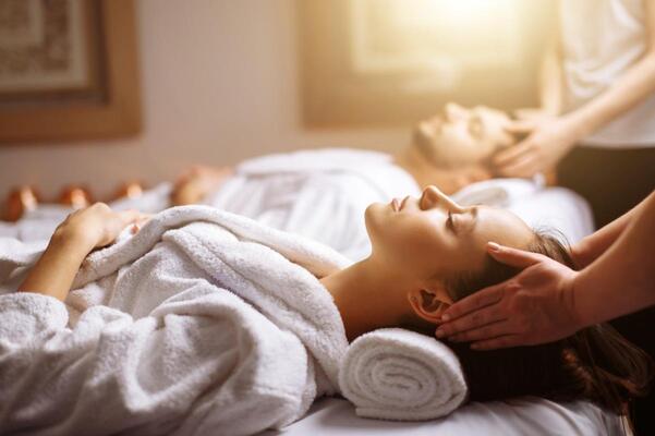 Actual body massage can go a long way in