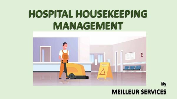 hospital housekeeping service 