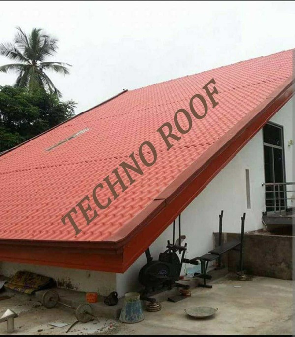 UPVC Spanish Tile Roofing sheet in Coimbatore Techno Roof