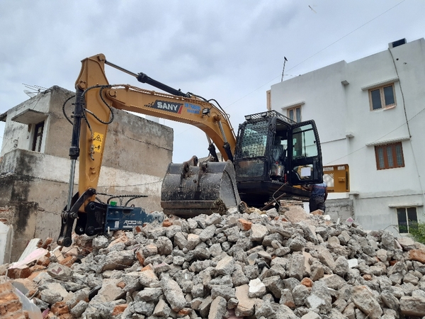 rcc building demolition work