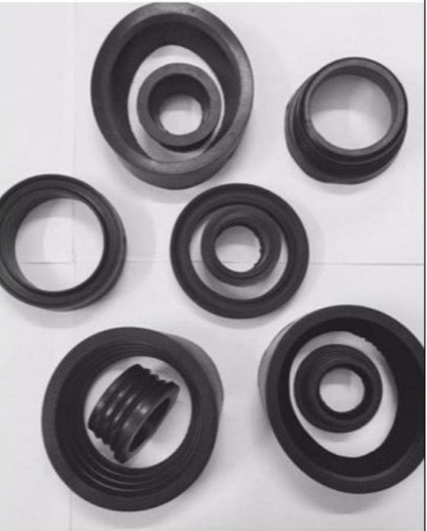 Wall hung rubber setRubbe