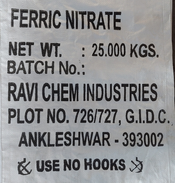 FERRIC NITRATE 99% AVAILABLE I