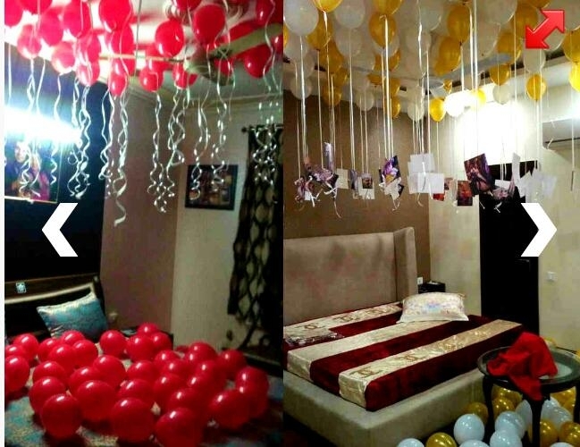 Best Anniversary Room D Best Balloon Decorator's in Bangalore, India