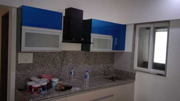 l shape modular kitchen