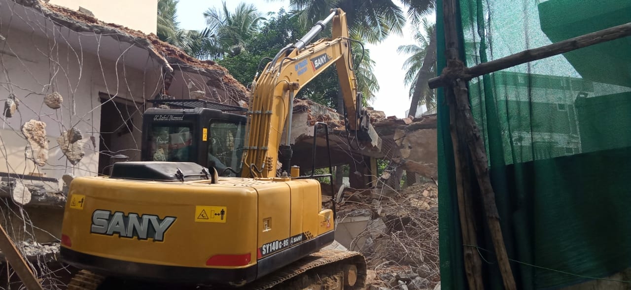 chennai demolition work ttk ro