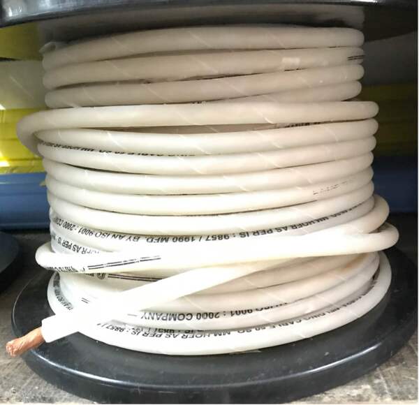 power cable nut nipple argon w