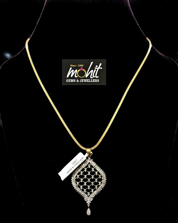 2 vati gold pendant