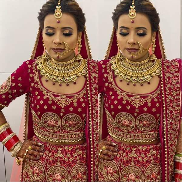 Best Bridal makeup artist in east delhi.
