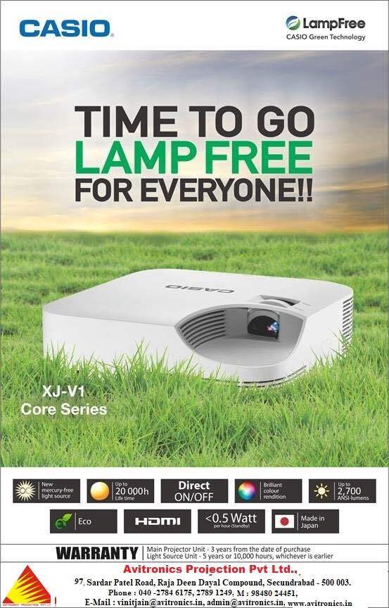 lamp free projectors