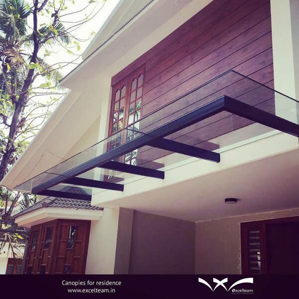glass handrails fabricated