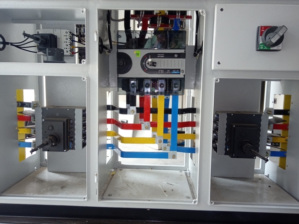 Busbar connection for 320amp mccb