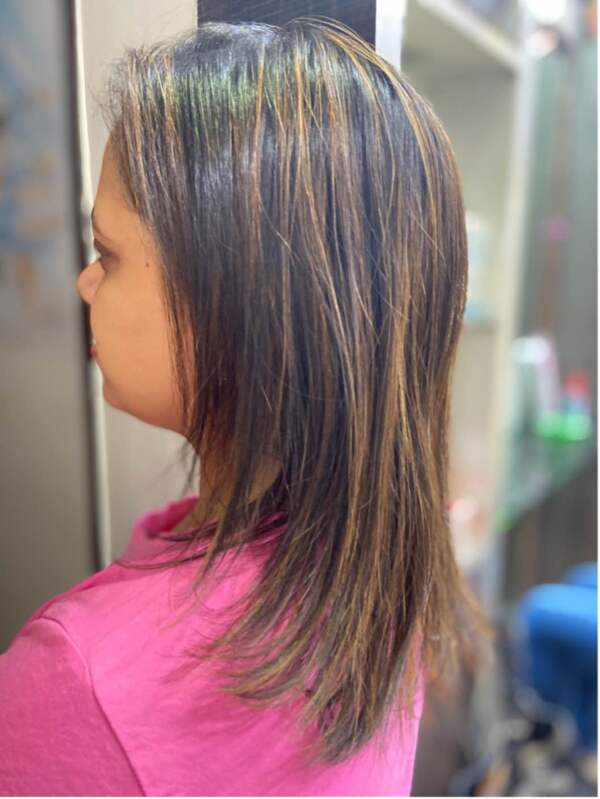 Highlights and Keratine 