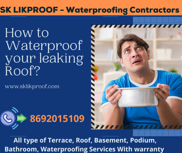 How To waterproof your leaking