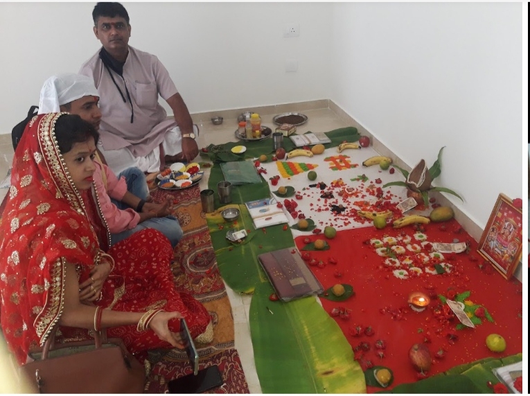 durga paath puja