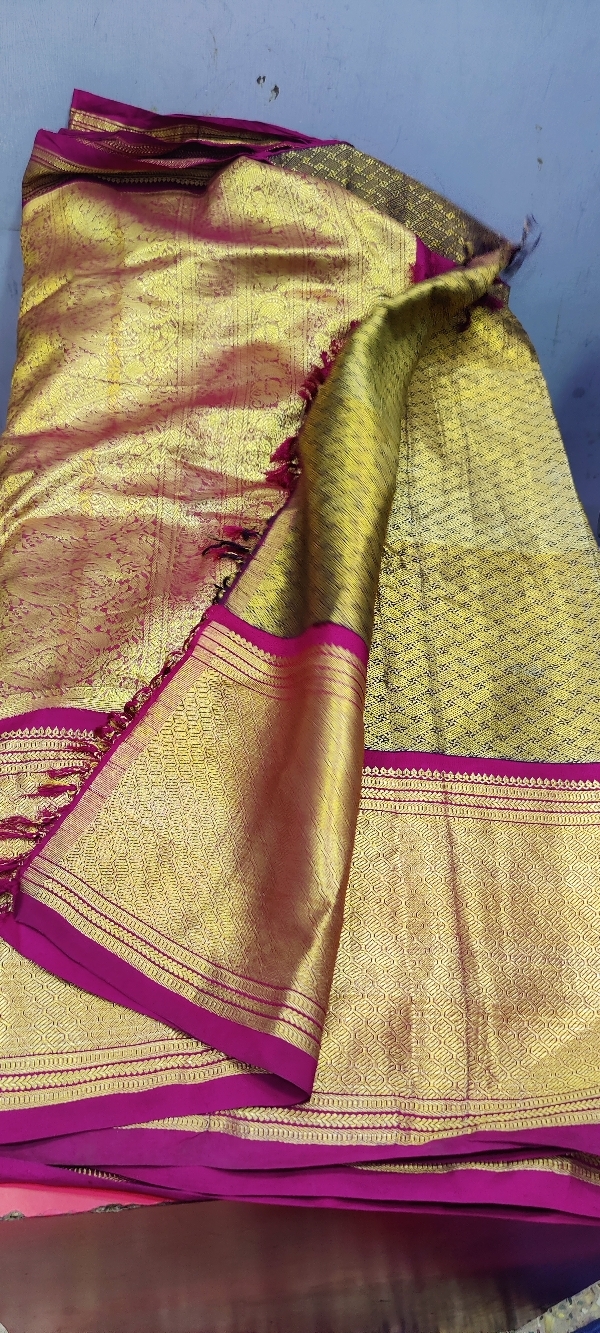 old kanchi puram silk saree u