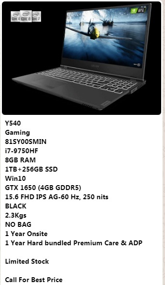 gaming laptop
