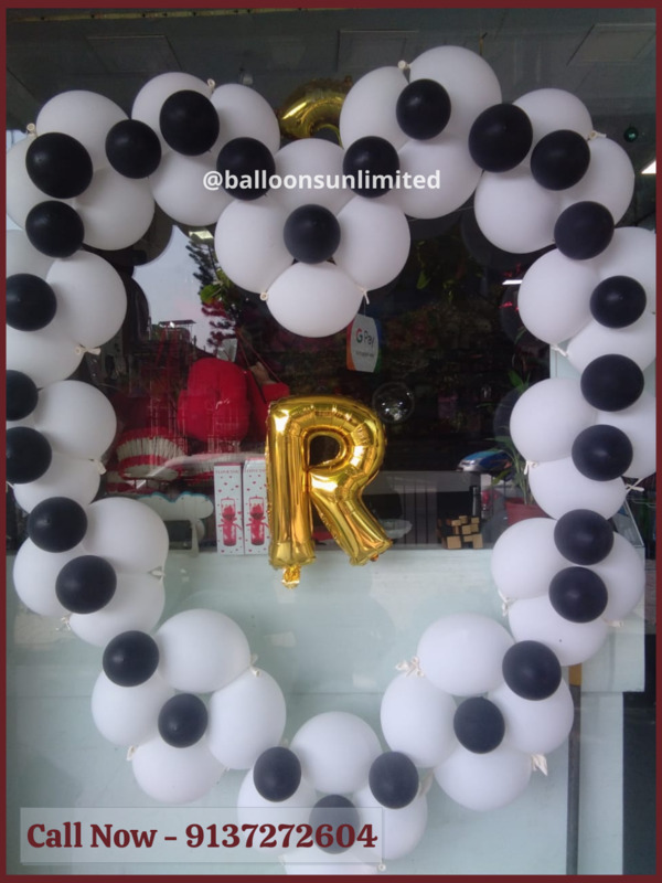 Heart Shape Balloon Decoration For Birthday informacionpublica.svet