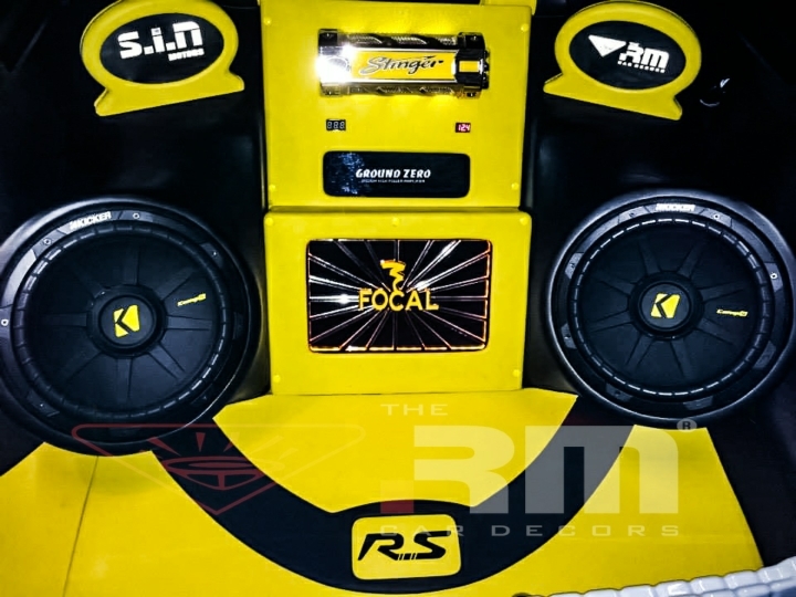 audio system upgraded