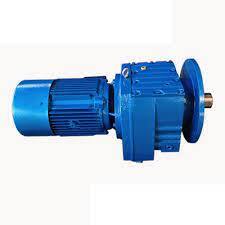 FLANGE MOUNTED GEARED MOTOR.