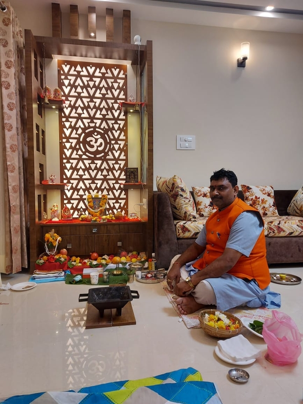 M. P Pandit in Bangalore. 
*Gi