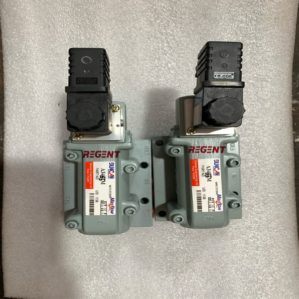 DUNCAN SOLENOID OPERATED PILOT VALVE PART NO.A345 REGENT Industrial