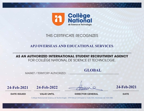 Study in College National