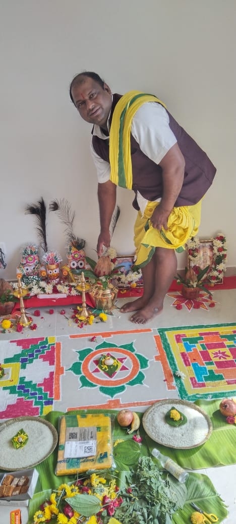 north indian pooja style