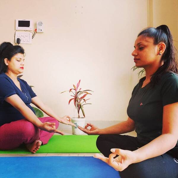 doing pranayama