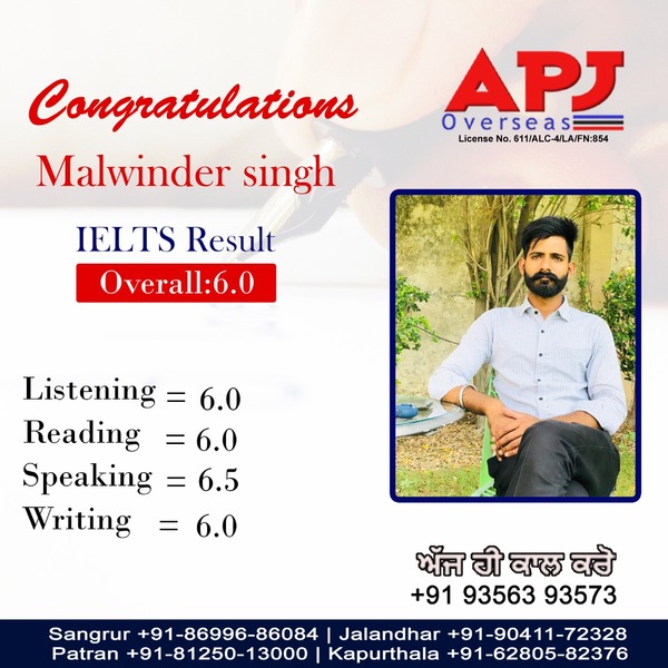 Congratulations to Malwin