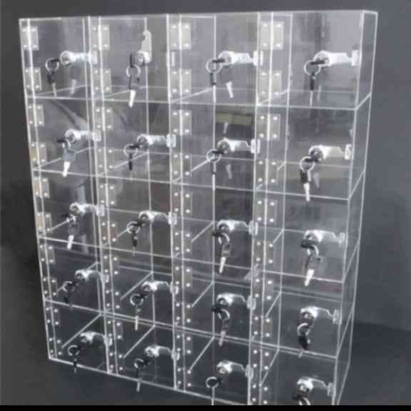 Acrelic Box Multiple Locks , Plastic lock box Classic Enterprises