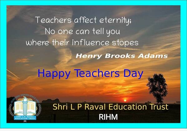 Wish you all a Happy Teac