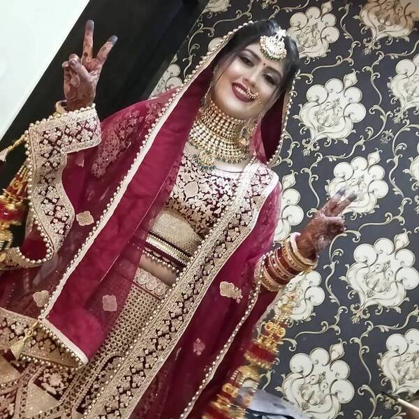 bridal makeup , party makeup , reception