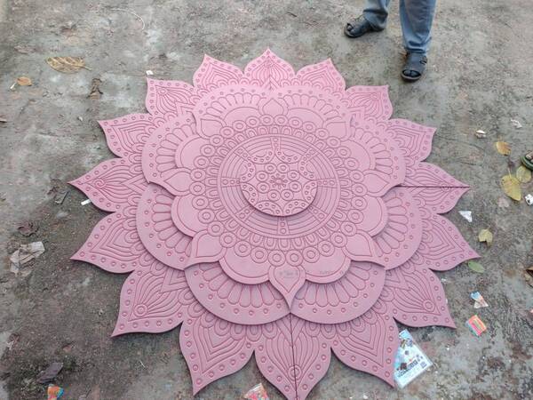 mandala art 4 layers