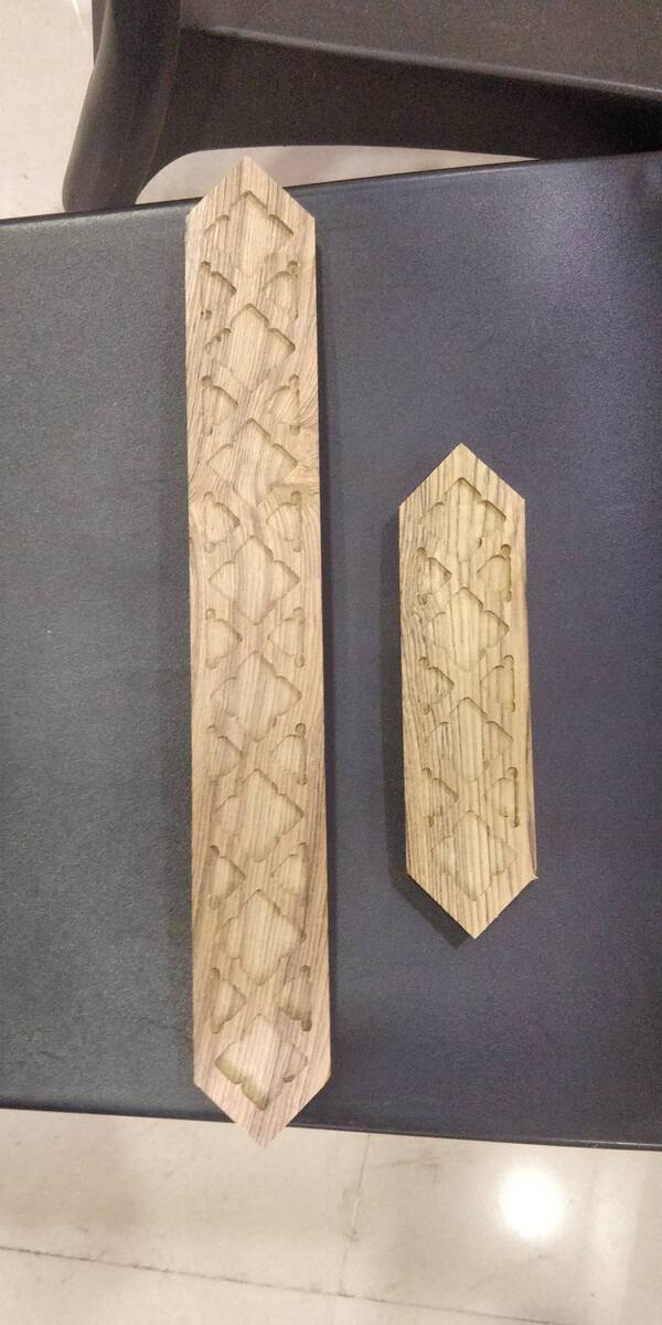 wooden handles