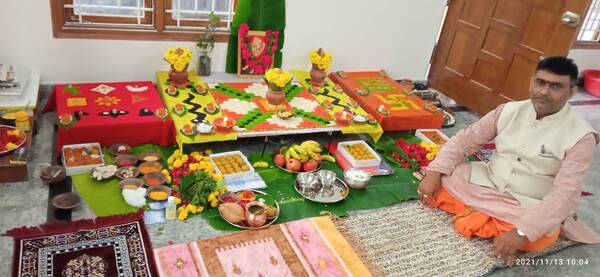 satyanarayan puja bihari pandi