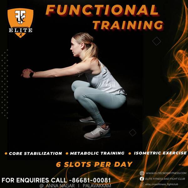 Functional fitness training in