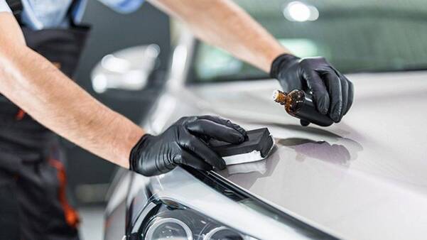 clear liquid nanoceramic coati