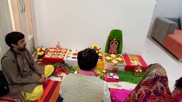 puja north indian pandit nakch