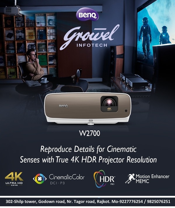 Benq 4K Projector W2700
Growel