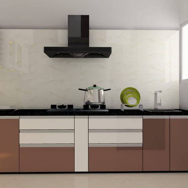 Modular kitchen trolley m SARAS KITCHEN in Pune, India