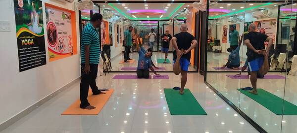 yoga class