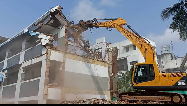 chennai demolition work ttk ro