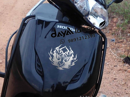 Scooty Stickers manufacture in Punjab 