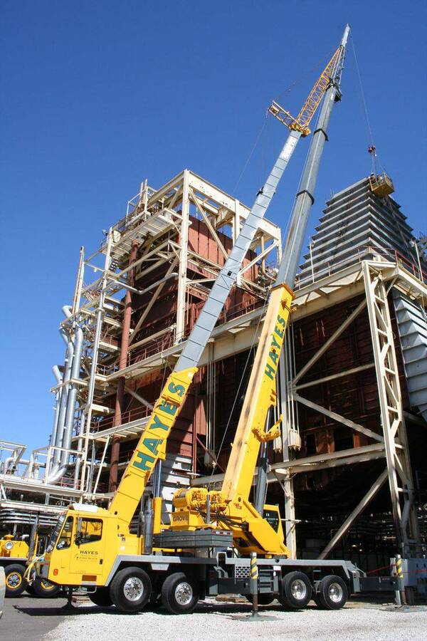 up to 500 ton capacity