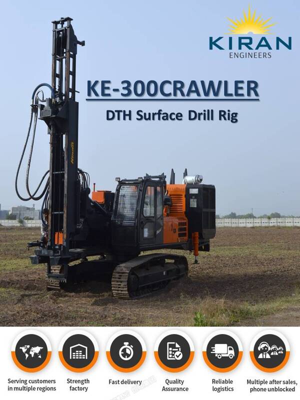 KE-300CRAWLERHITACHIMOUNTEDKIRAN ENGINEERS (DTH 