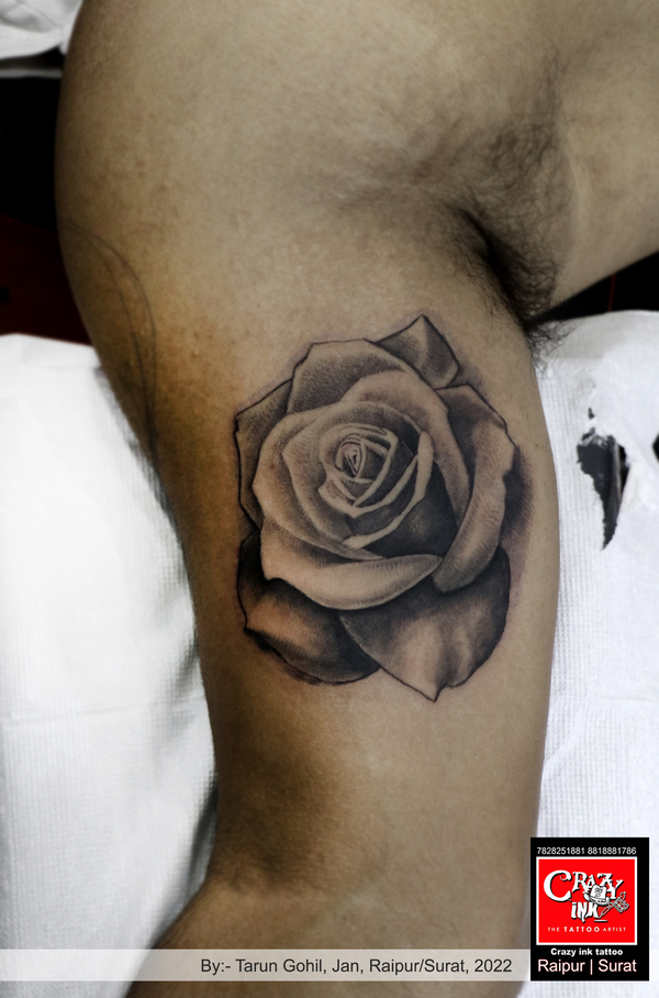 Roses tattoo  Visions Tattoo and Piercing