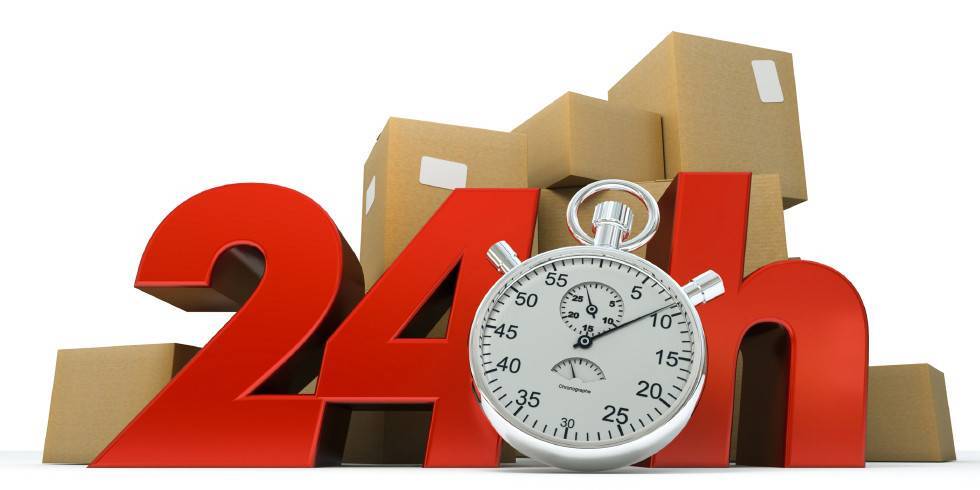 24 hrs service courier